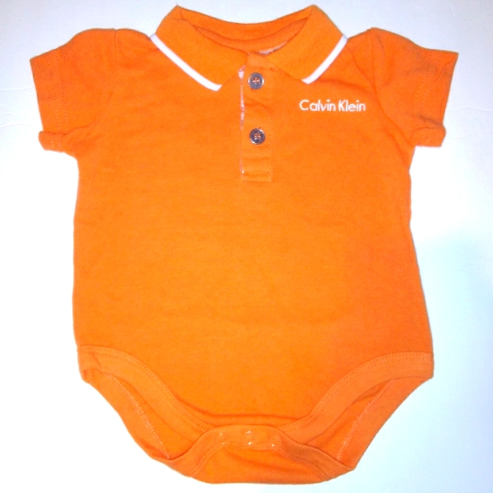 5 For $25 Calvin Klein Onesie Polo Top